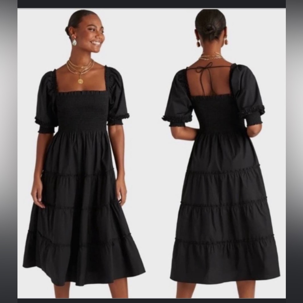 Hill house black Nesli Nap Dress